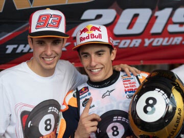 Marc M&aacute;rquez rememora la guerra con su hermano Alex en Portimao : "Era mi hermano pero..."