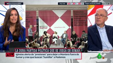 Marta García Aller, sobre Podemos y Sumar: "Estar insultándose mutuamente les quita fuerza a ambos"