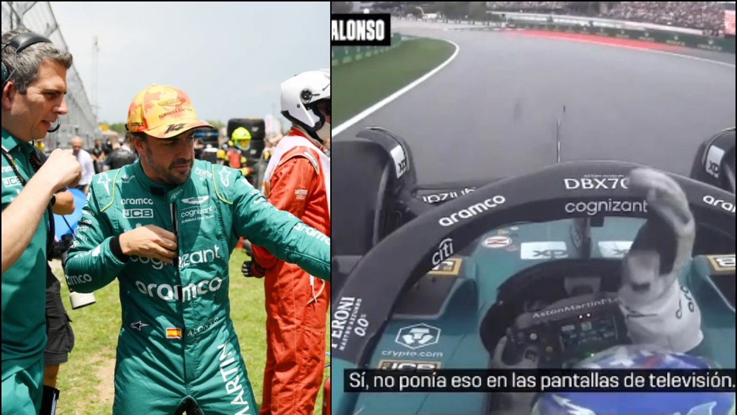 Fernando Alonso corrección a su ingeniero Fernando Alonso corrección a su ingeniero