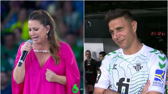 Las lágrimas de Joaquín con la emotiva actuación de Niña Pastori en su homenaje Las lágrimas de Joaquín con la emotiva actuación de Niña Pastori en su homenaje