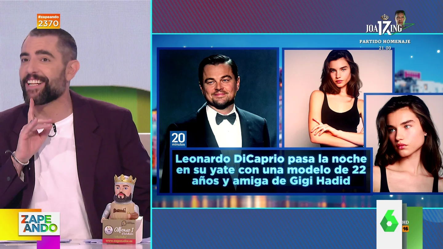 Dani Mateo reacciona a la nueva novia de Leonardo DiCaprio Dani Mateo reacciona a la nueva novia de Leonardo DiCaprio