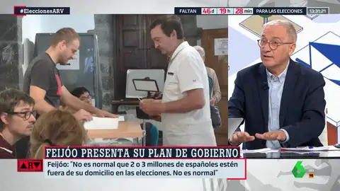 La crítica de Xavier Sardá a la dificultad burocrática para realizar determinados trámites: "No es tan fácil"