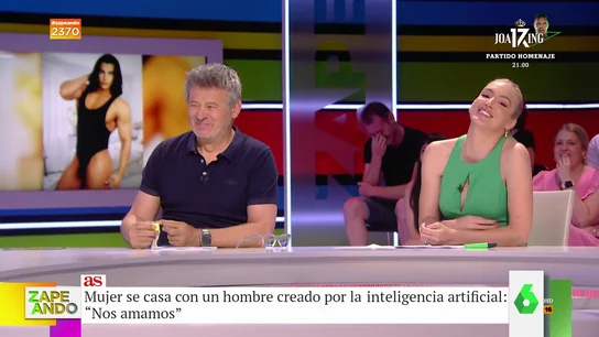 La extraña pregunta de Miki Nadal a Isabel Forner La extraña pregunta de Miki Nadal a Isabel Forner
