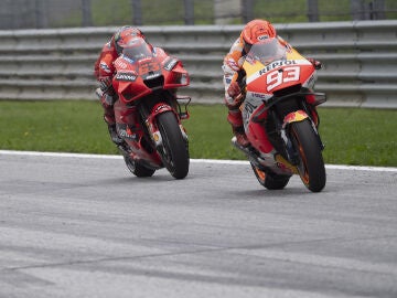 Marc M&aacute;rquez y Ducati