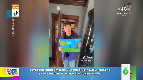 El desafío de unos chicos que se proponen colgar un cuadro suyo en un museo El desafío de unos chicos que se proponen colgar un cuadro suyo en un museo