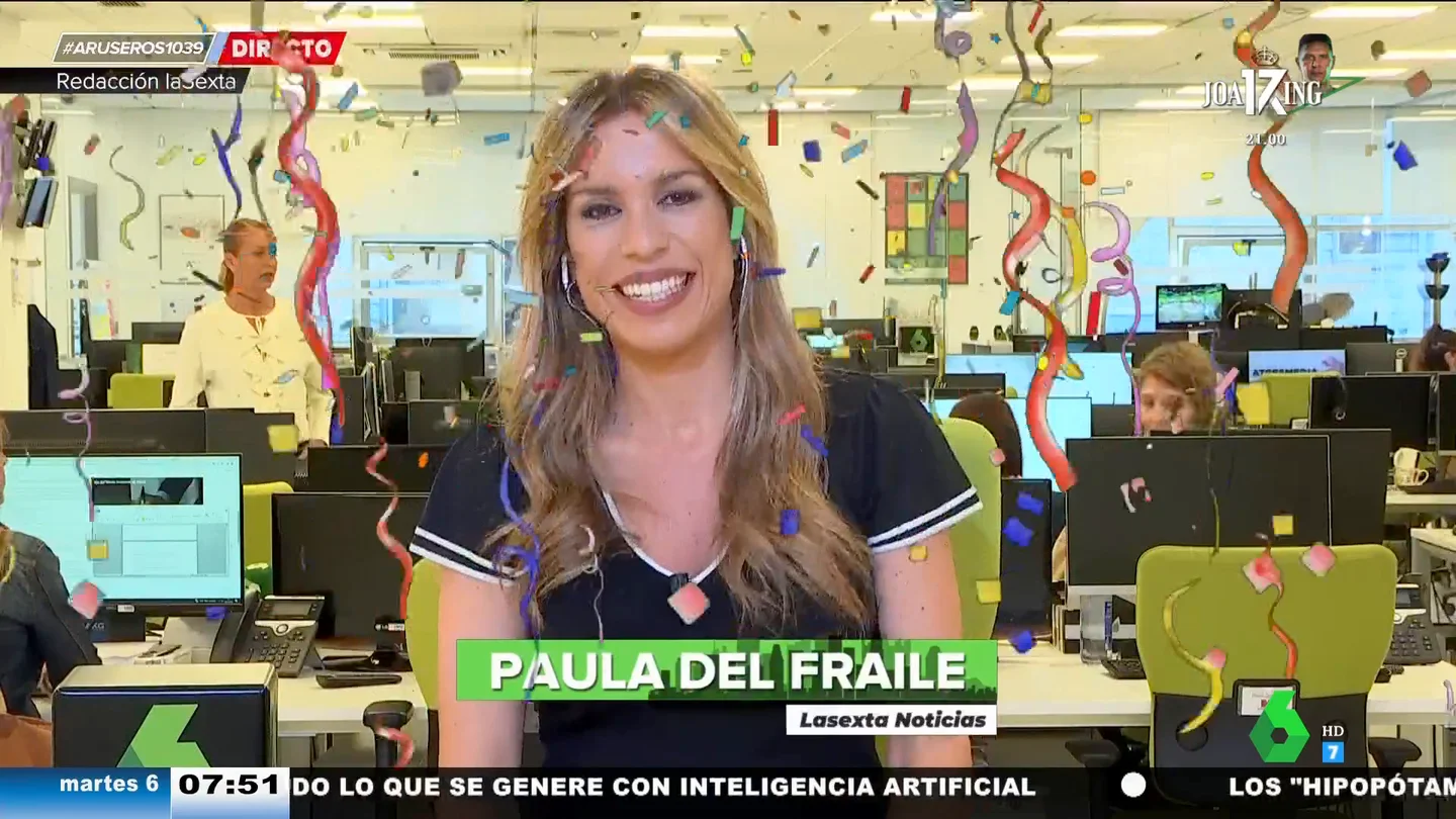 Crece la familia de Aruser@s: Paula del Fraile confirma en directo que está embarazada de un "minipariento" Crece la familia de Aruser@s: Paula del Fraile confirma en directo que está embarazada de un "minipariento"