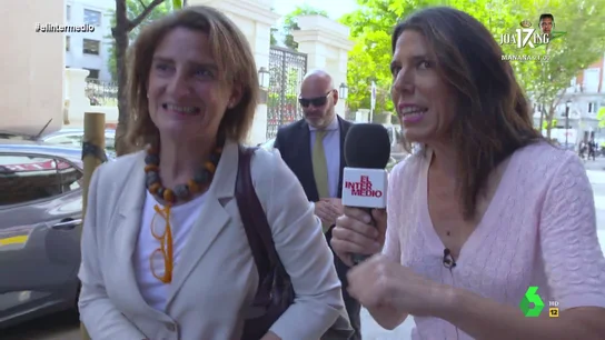 Teresa Ribera responde a la derecha: "Decir 'Sánchez o España' es profundamente antidemocrático" Teresa Ribera responde a la derecha: "Decir 'Sánchez o España' es profundamente antidemocrático"