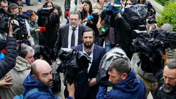 El bailarín Rafael Amargo a su llegada a la Audiencia Provincial de Madrid donde será juzgado a partir de este miércoles 