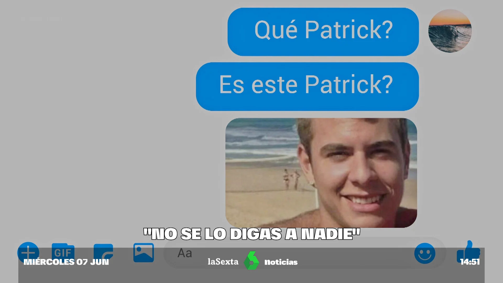 laSexta estrena este miércoles a las 22:30 'No se lo digas a nadie', una serie que analiza todos los detalles del crimen cometido por Patrick Nogueira en Pioz en 2016, cuando asesinó a sus tíos y sus dos primos pequeños.