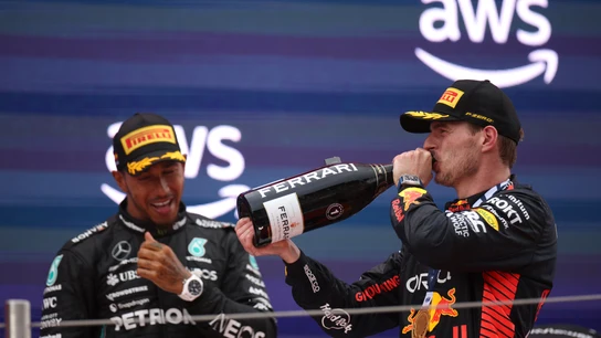 Lewis Hamilton y Max Verstappen Lewis Hamilton y Max Verstappen