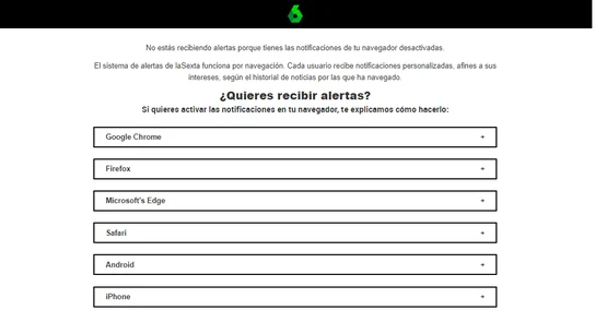 Sin suscripción Sin suscripción