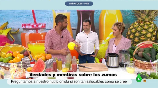 ¿Cuánto zumo podemos tomar a la semana? El consejo del nutricionista Pablo Ojeda ¿Cuánto zumo podemos tomar a la semana? El consejo del nutricionista Pablo Ojeda