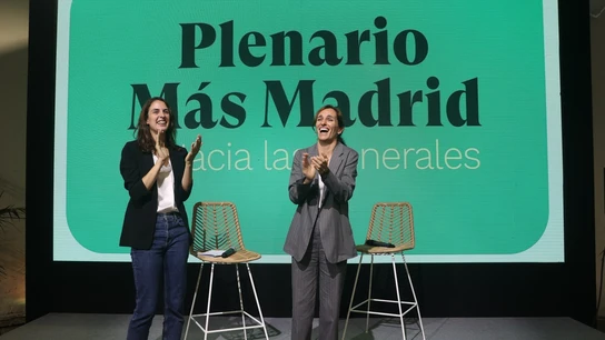 Mónica García y Rita Maestre en el ‘Espacio Rastro Madrid’, a 7 de junio de 2023, en Madrid (España) Mónica García y Rita Maestre en el ‘Espacio Rastro Madrid’, a 7 de junio de 2023, en Madrid (España)