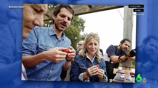 Wyoming, sobre la visita de Yolanda Díaz a Doñana Wyoming y Sandra Sabatés analizan en este vídeo el estado de las negociaciones entre Podemos y Sumar a dos días de que acabe el plazo para cerrar una coalición para el 23J, así como la visita de Yolanda Díaz al parque nacional de Doñana.