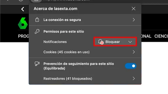 Suscribirse o eliminar notificaciones en Microsoft's Edge Suscribirse o eliminar notificaciones en Microsoft's Edge