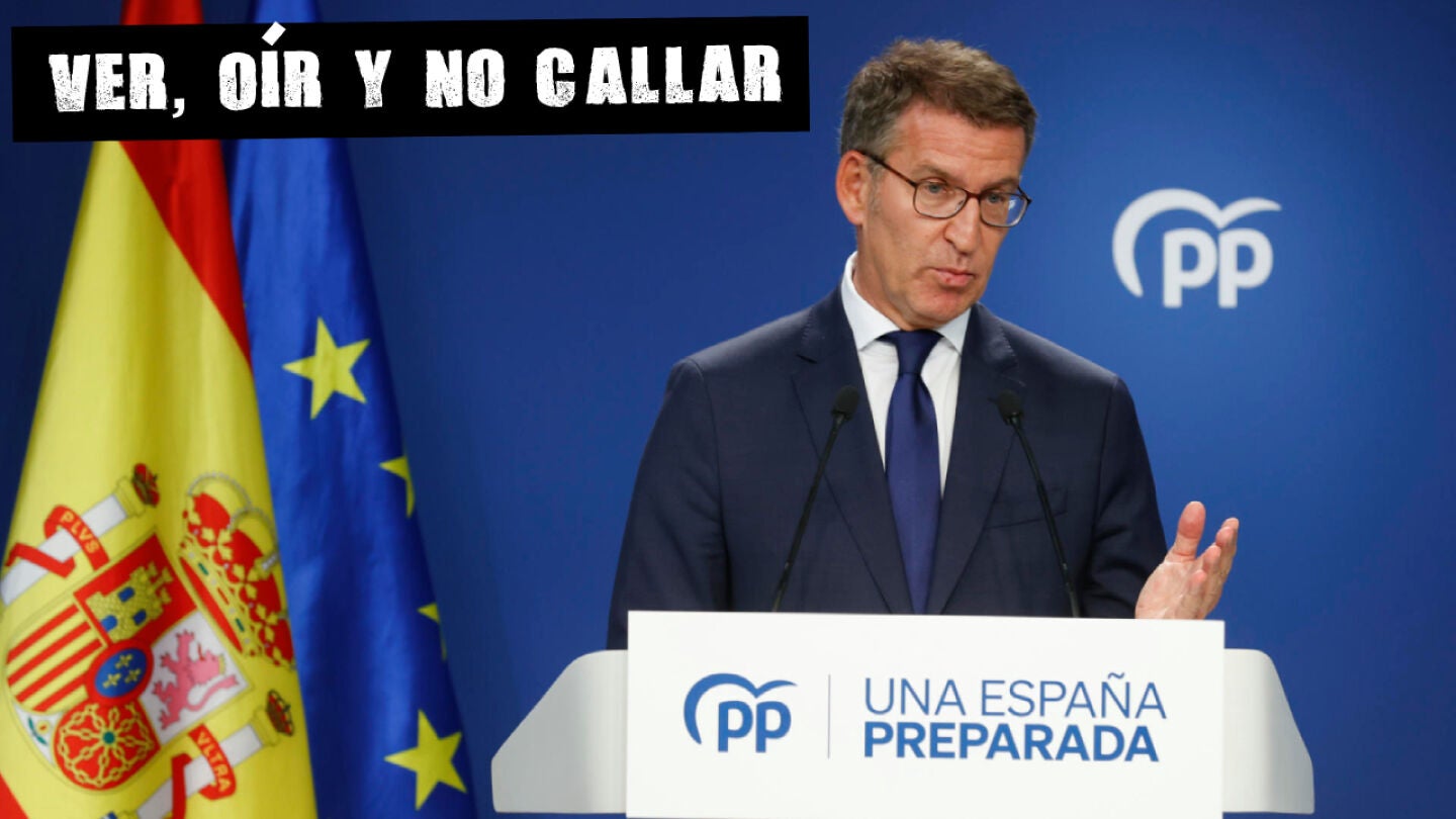 El presidente del PP, Alberto N&uacute;&ntilde;ez Feij&oacute;o.