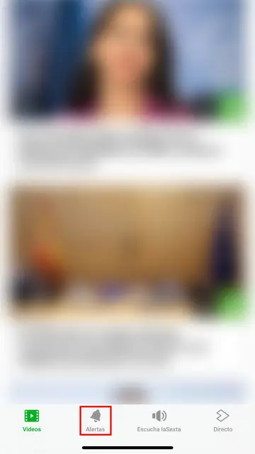 Suscribirse o eliminar la recepción de notificaciones en Iphone Suscribirse o eliminar la recepción de notificaciones en Iphone