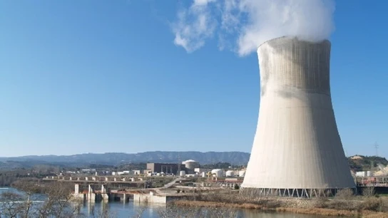 imagen de archivo de la central nuclear de Ascó (Tarragona) imagen de archivo de la central nuclear de Ascó (Tarragona)