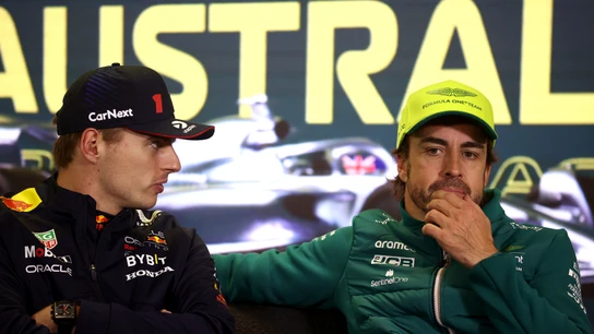 Verstappen y Alonso Verstappen y Alonso