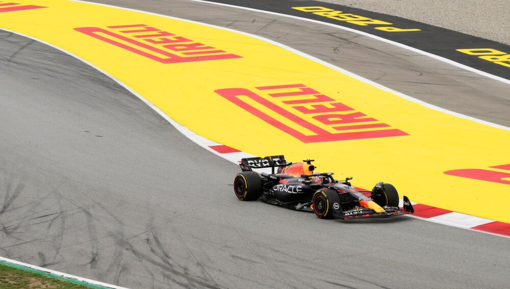 Max Verstappen en el GP de Barcelona