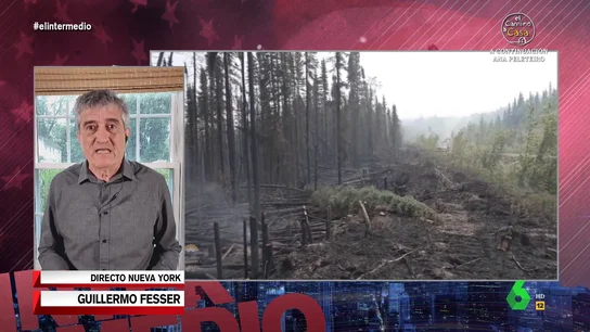 Fesser explica por qué el cambio climático es una de las causas de estos incendios Fesser explica por qué el cambio climático es una de las causas de estos incendios