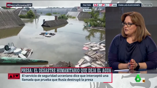 Ruth Ferrero, experta en Comunicación Política y Estudios Internacionales. ARV- Todas las implicaciones en el desastre de la implicaicón de la presa