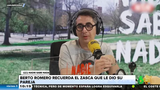 Así se enteró Berto Romero 20 años después de que su mujer le decía a sus amigas "'pobrecito, quiere ser cómico'" Así se enteró Berto Romero 20 años después de que su mujer le decía a sus amigas "'pobrecito, quiere ser cómico'"