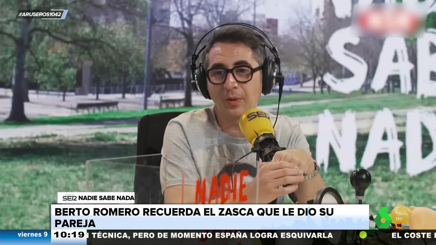 Así se enteró Berto Romero 20 años después de que su mujer le decía a sus amigas "'pobrecito, quiere ser cómico'" Así se enteró Berto Romero 20 años después de que su mujer le decía a sus amigas "'pobrecito, quiere ser cómico'"