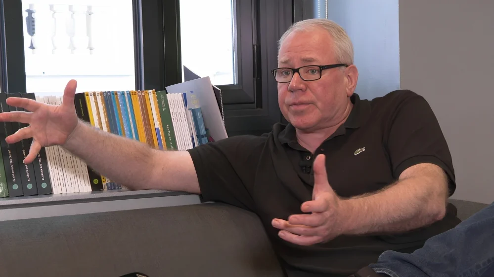 El escritor Bret Easton Ellis