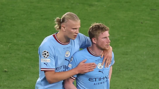 Haaland, con De Bruyne Haaland, con De Bruyne