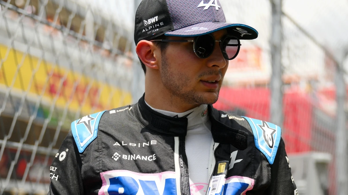 Esteban Ocon, piloto francés de Alpine