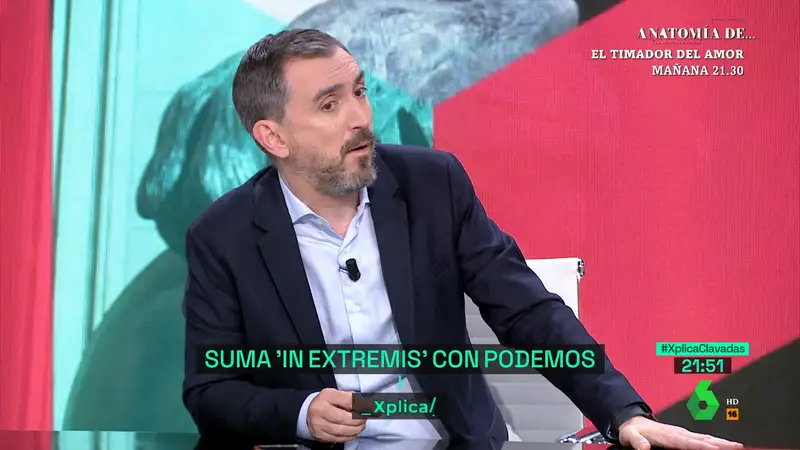 Ignacio Escolar, convencido de que la lista pactada entre Podemos y Sumar "no va a cambiar": "Es un acuerdo "entre 15 partidos"