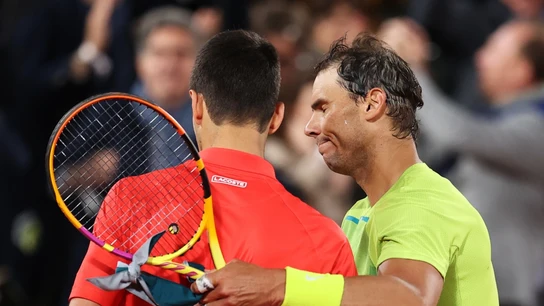 Rafa Nadal, con Djokovic Rafa Nadal, con Djokovic