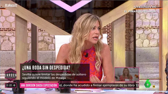 Patricia Cerezo recuerda su despedida de soltera: "El plato principal se llamaba 'rabo vengador'" Patricia Cerezo recuerda su despedida de soltera: "El plato principal se llamaba 'rabo vengador'"