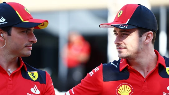 Carlos Sainz y Charles Leclerc Carlos Sainz y Charles Leclerc