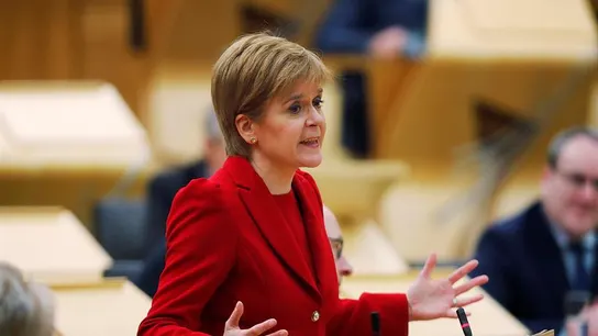 Nicola Sturgeon, en una imagen de archivo Nicola Sturgeon, en una imagen de archivo