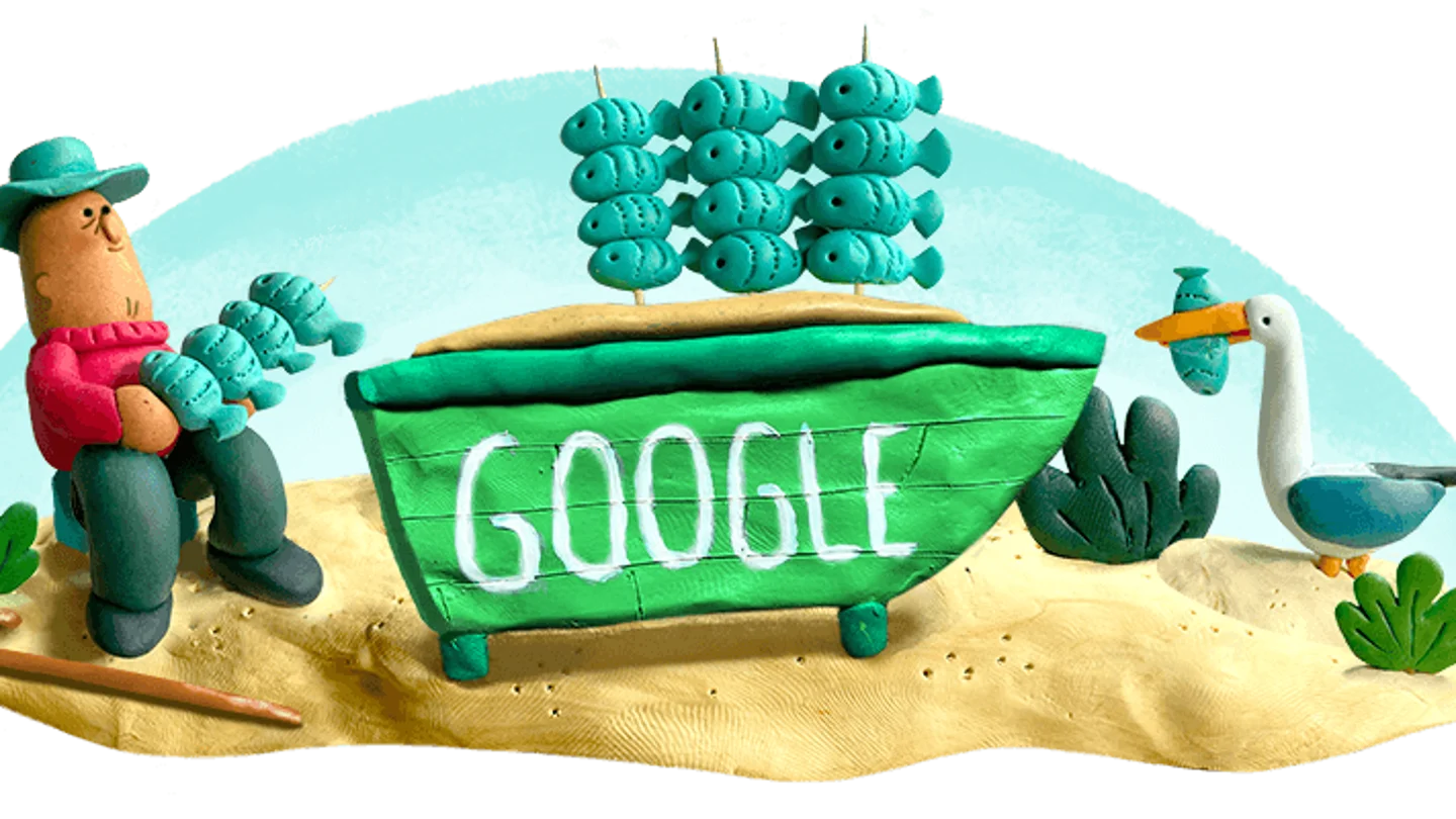 Google rinde homenaje al espeto malagueño con un 'doodle' Google rinde homenaje al espeto malagueño con un 'doodle'