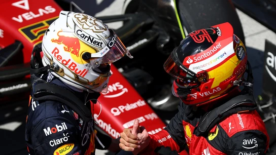 Verstappen y Sainz Verstappen y Sainz