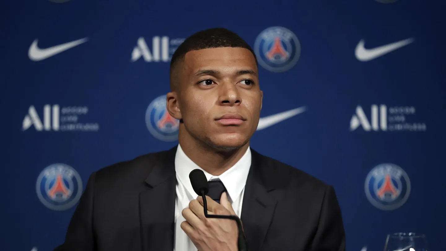 Foto de archivo del jugador del Paris Saint Germain Kylian Mbappé. Foto de archivo del jugador del Paris Saint Germain Kylian Mbappé.