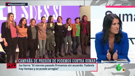 Inma Lucas, tajante sobre Podemos: "No puedes sumarte a un proyecto e intentar derribarlo desde el minuto uno" Inma Lucas, tajante sobre Podemos: "No puedes sumarte a un proyecto e intentar derribarlo desde el minuto uno"