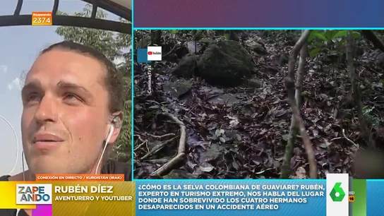 Desde plantas venenosas a pirañas: el youtuber Rubén Díaz aclara cuáles son los peligros que pueden encontrarse en la selva Desde plantas venenosas a pirañas: el youtuber Rubén Díaz aclara cuáles son los peligros que pueden encontrarse en la selva