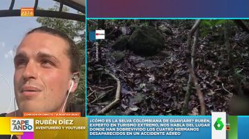 Desde plantas venenosas a pirañas: el youtuber Rubén Díaz aclara cuáles son los peligros que pueden encontrarse en la selva