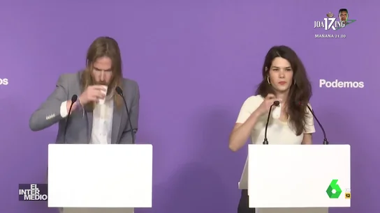 Vídeo manipulado - La actuación musical de Podemos en plena comparecencia ante los medios de comunicación Vídeo manipulado - La actuación musical de Podemos en plena comparecencia ante los medios de comunicación