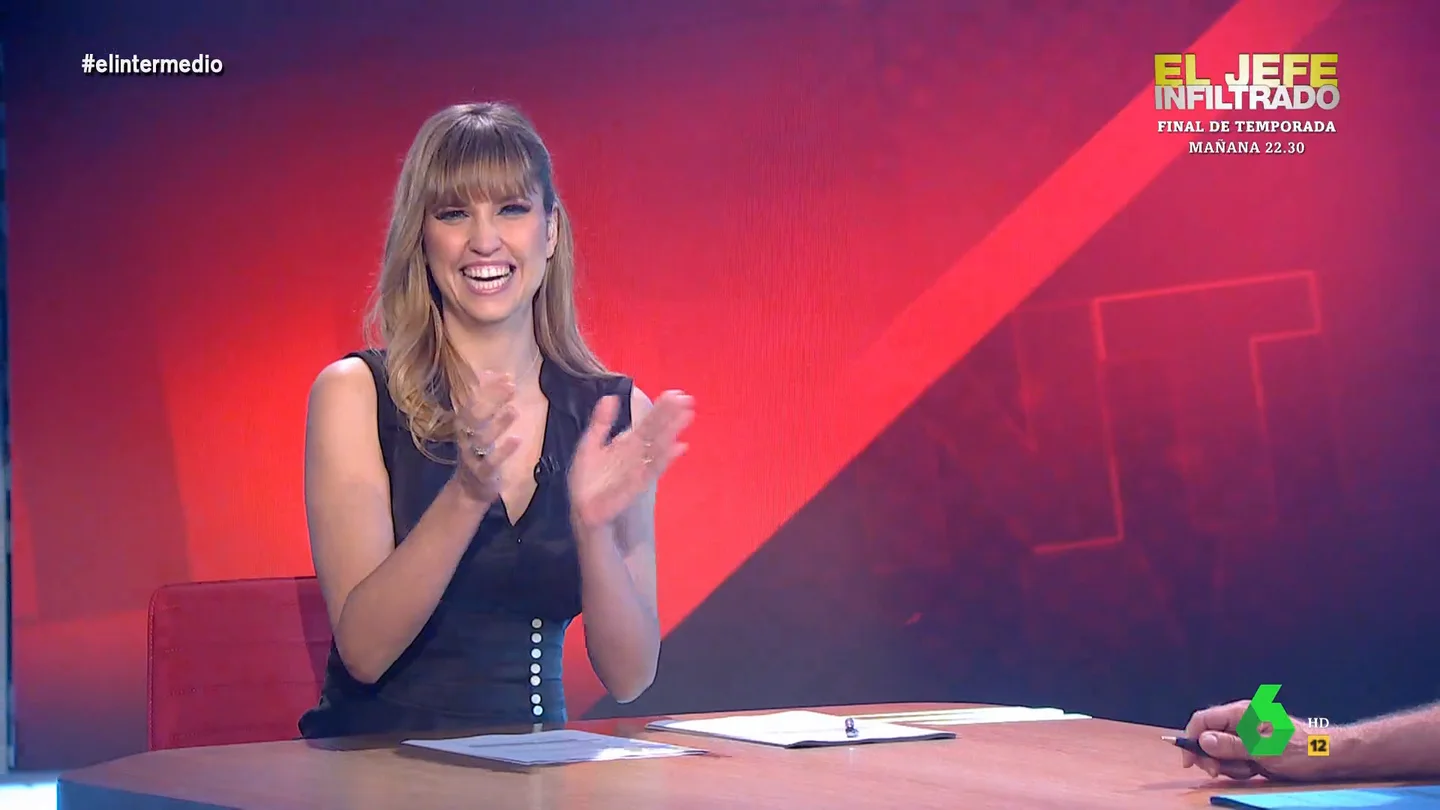 Wyoming y Sandra Sabatés celebran en El Intermedio que Andrea Ropero ha sido mamá Wyoming y Sandra Sabatés celebran en El Intermedio que Andrea Ropero ha sido mamá