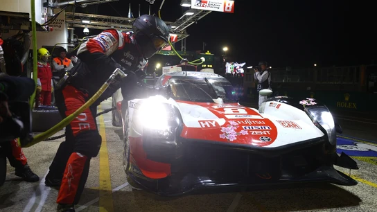 El Toyota número 8 El Toyota número 8