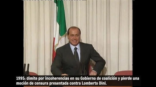 Muere Silvio Berlusconi, el polémico, todopoderoso y eterno 'Cavaliere' de Italia Muere Silvio Berlusconi, el polémico, todopoderoso y eterno 'Cavaliere' de Italia