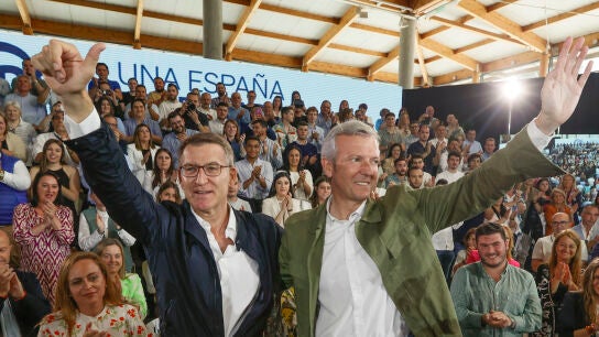 El presidente del Partido Popular, Alberto N&uacute;&ntilde;ez Feij&oacute;o