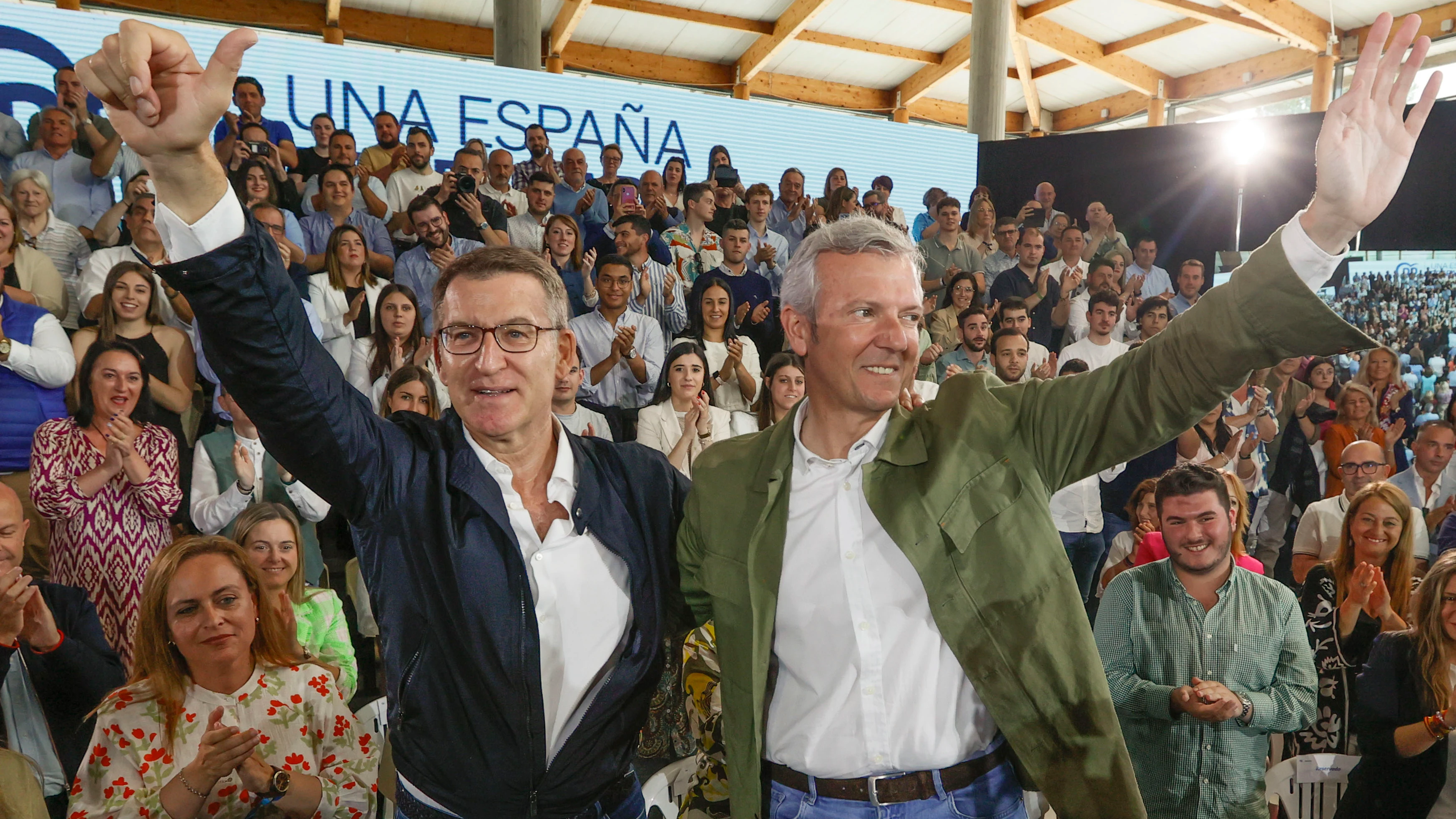 El presidente del Partido Popular, Alberto Núñez Feijóo