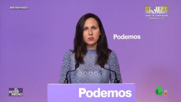 Así se le traba la lengua a Ione Belarra al hablar del acuerdo de Sumar y Podemos