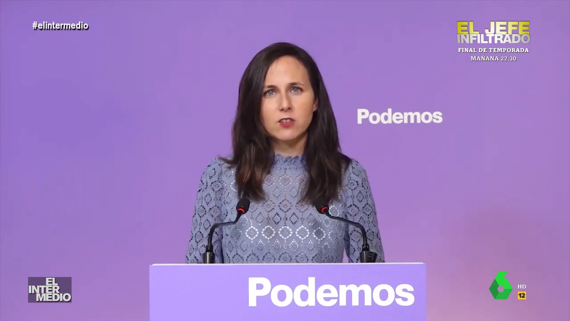 Así se le traba la lengua a Ione Belarra al hablar del acuerdo de Sumar y Podemos